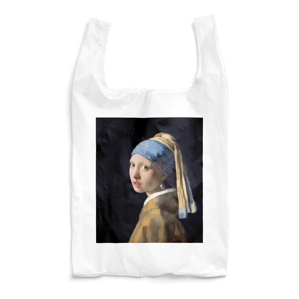 世界美術商店の真珠の耳飾りの少女 / Girl with a Pearl Earring エコバッグ