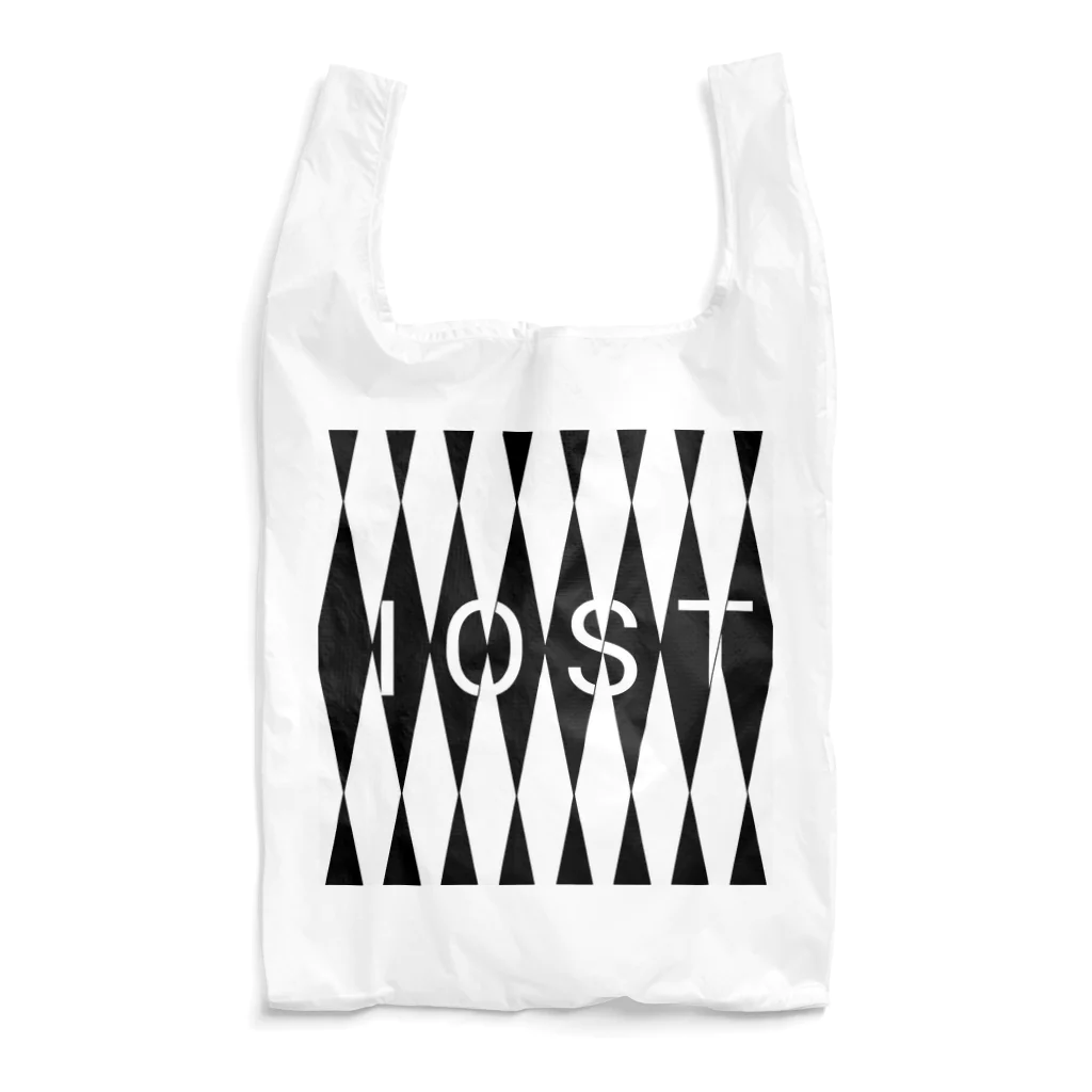 IOST_Supporter_CharityのIOSTバーサスデザイン(白黒シリーズ) Reusable Bag