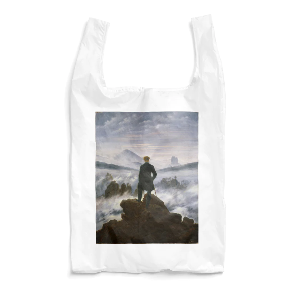 世界美術商店の雲海の上の旅人 / Wanderer above the Sea of Fog Reusable Bag