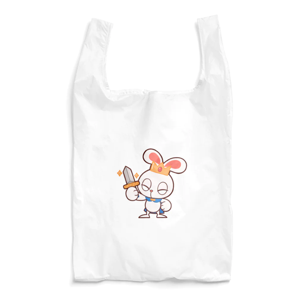 レタ(LETA)のぽっぷらうさぎ(勇敢！) Reusable Bag