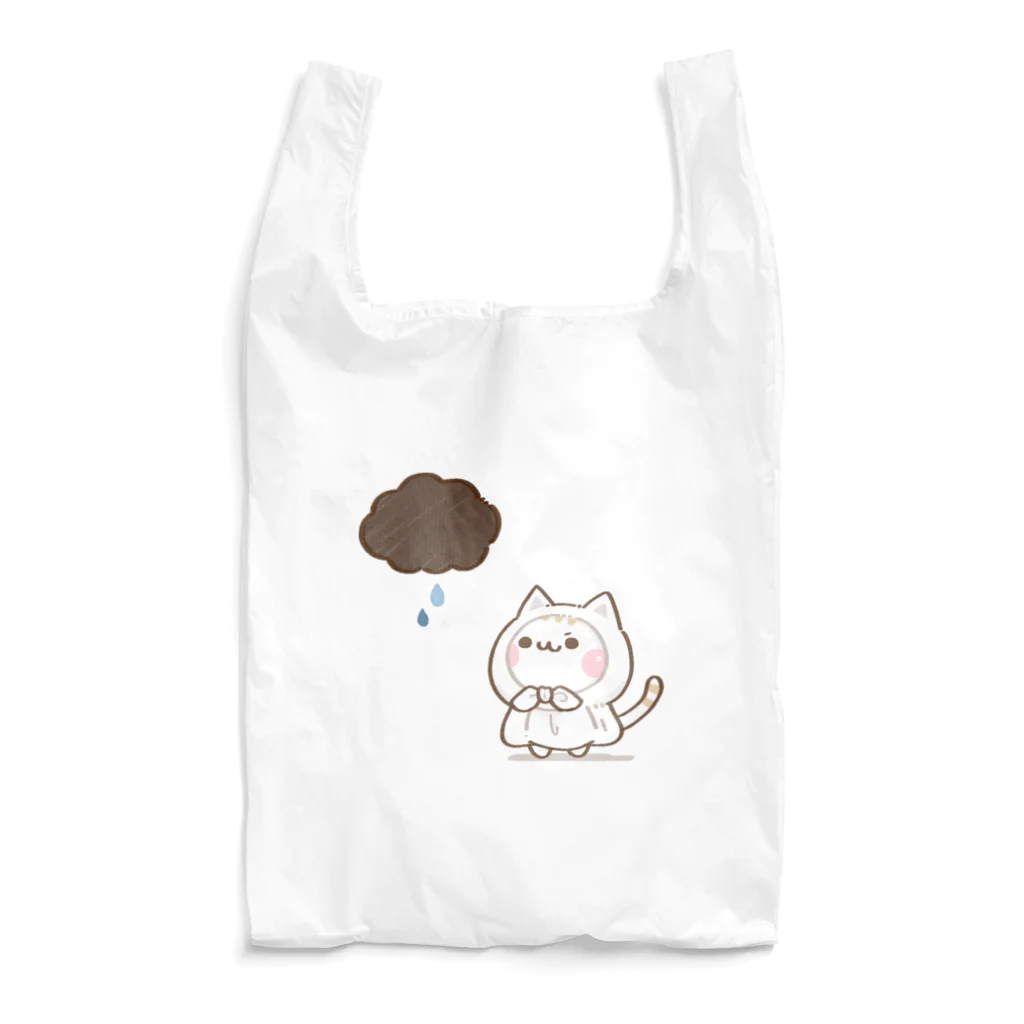 DECORの気づかいのできるネコ　てるてる坊主ver. Reusable Bag