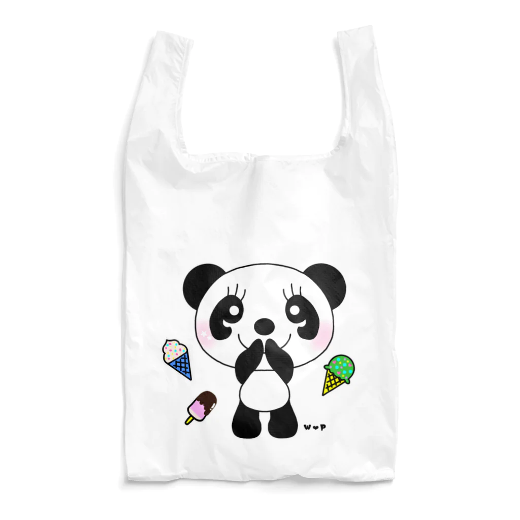 SHOP ©︎w♡p⭐︎3号店のアイス大好きパンダくん♡ Reusable Bag