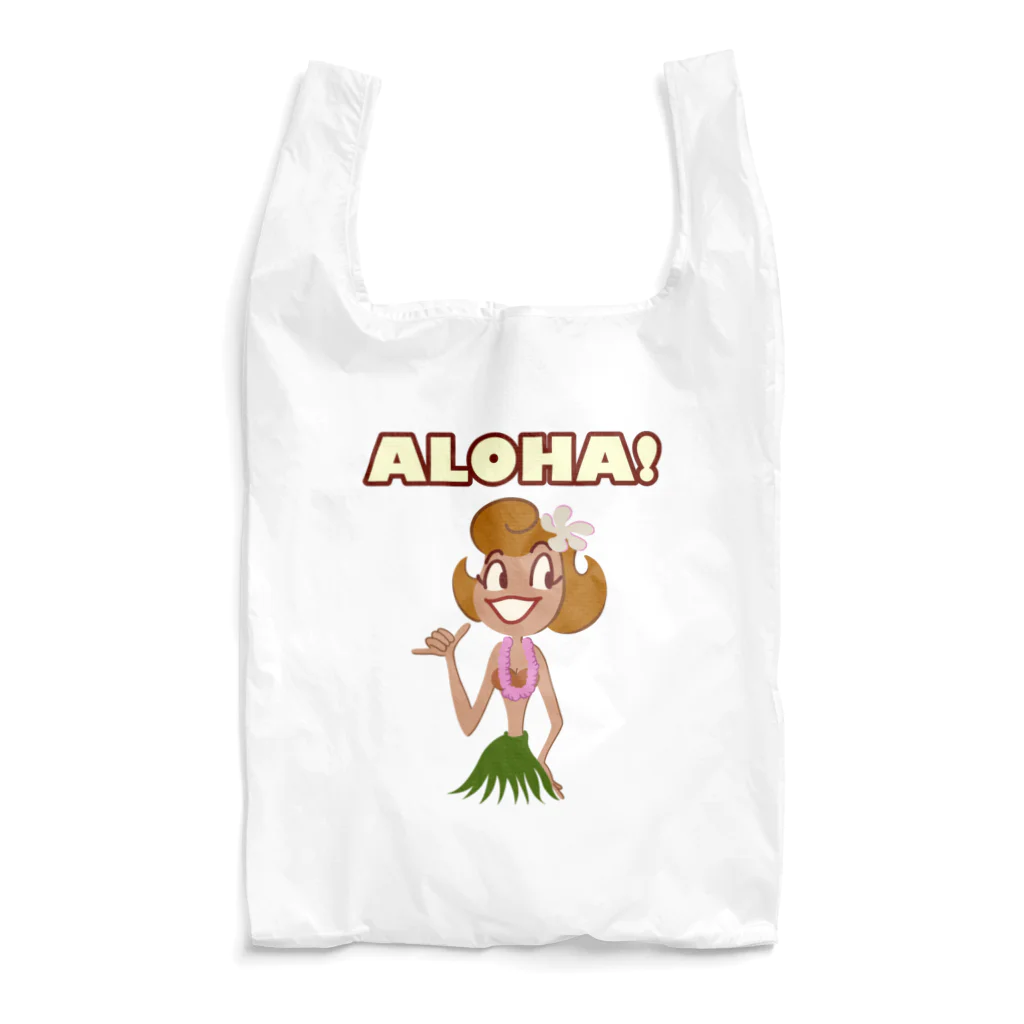 PPBOBBY13のALOHA Hula Girl Reusable Bag