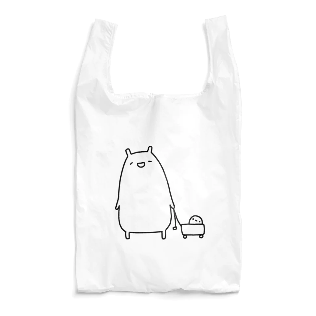 うさやのお散歩をするかわいいねこ Reusable Bag