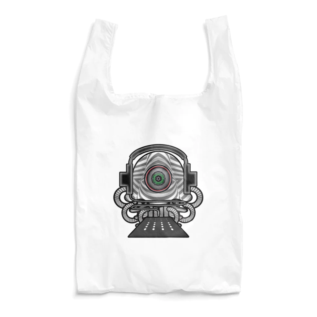 Maniac LabのDJエイリアン Reusable Bag