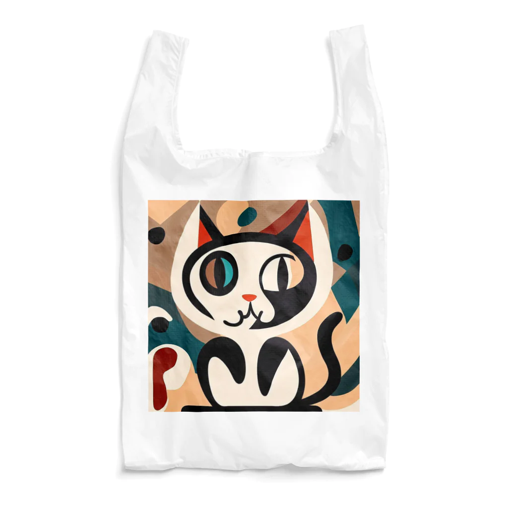 T2 Mysterious Painter's ShopのMysterious Cat Reusable Bag