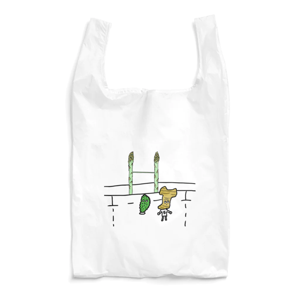 amaebi777のゴーヤラグビーショウガ Reusable Bag