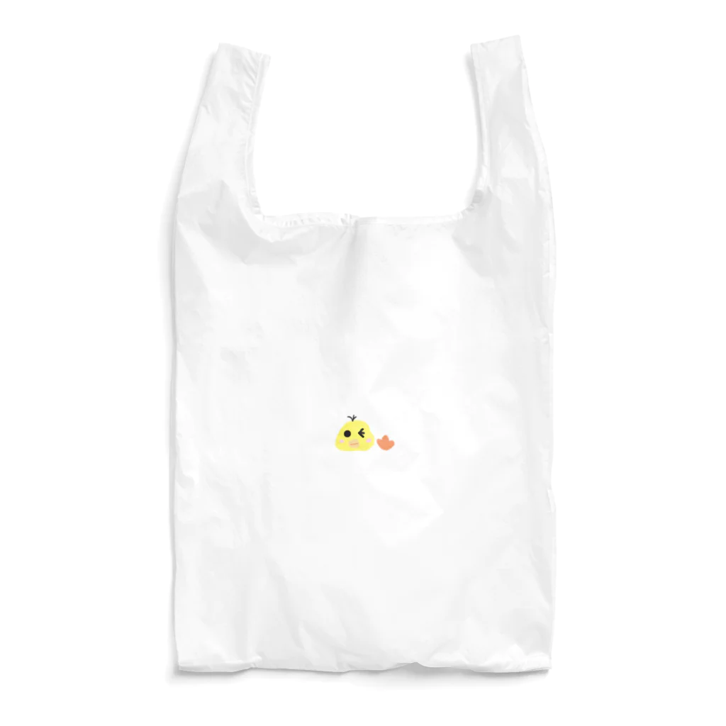 お庭ダンスショップのウィンクしてるぴよちゃん Reusable Bag