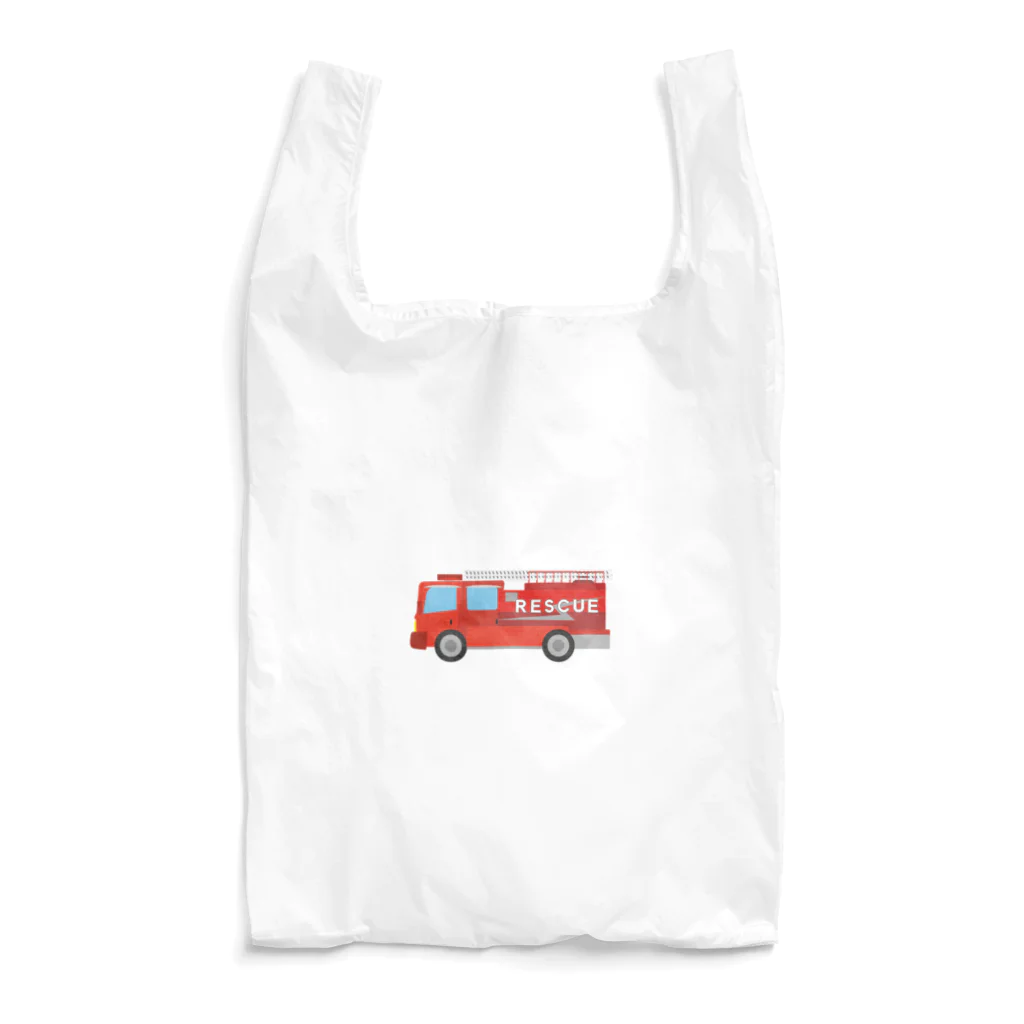 chicodeza by suzuriのレスキュー車 Reusable Bag