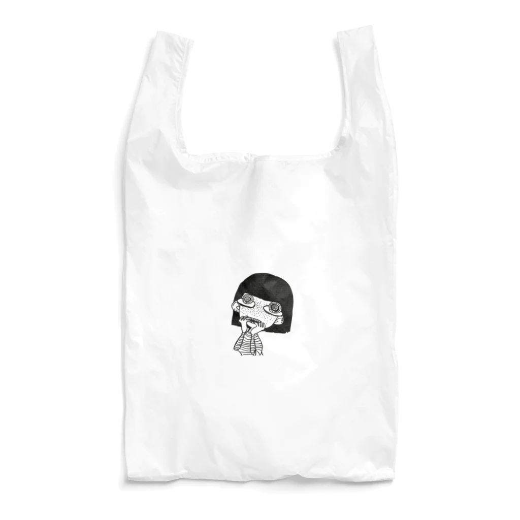 貧血脱力ショップの困惑ガール Reusable Bag