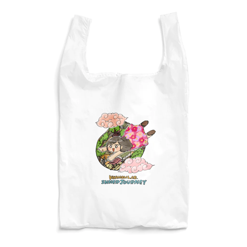 KWANONLABのサリー：シブヤQの森のなかまたち Reusable Bag