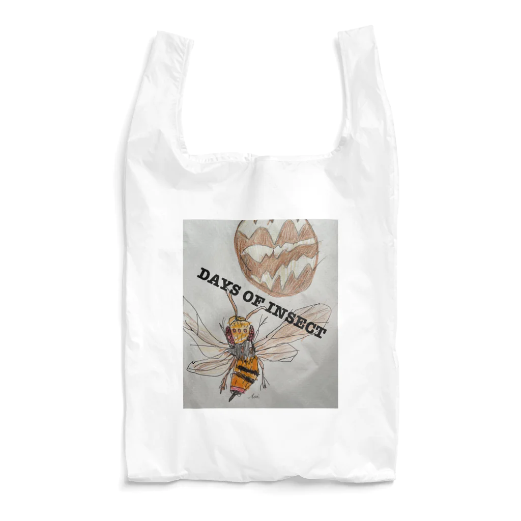 DAYS OF INSECTのこっちを見てるオオスズメバチ！ Reusable Bag