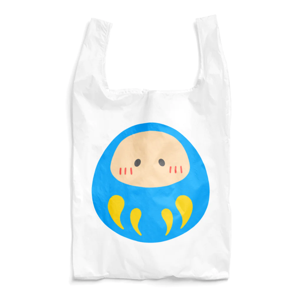 うさのこの青だるま Reusable Bag