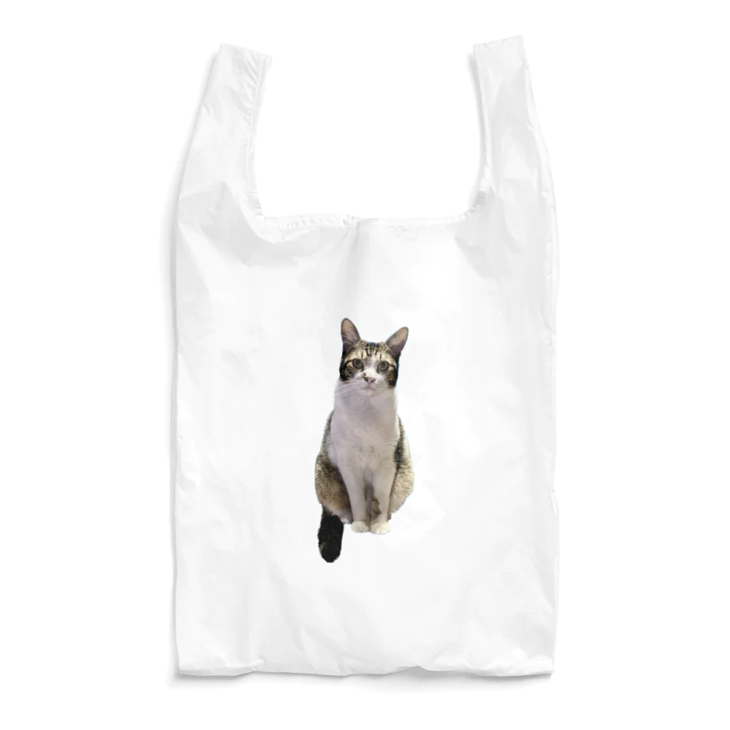 にゃんぽーのおすわりぽんちゃん Reusable Bag