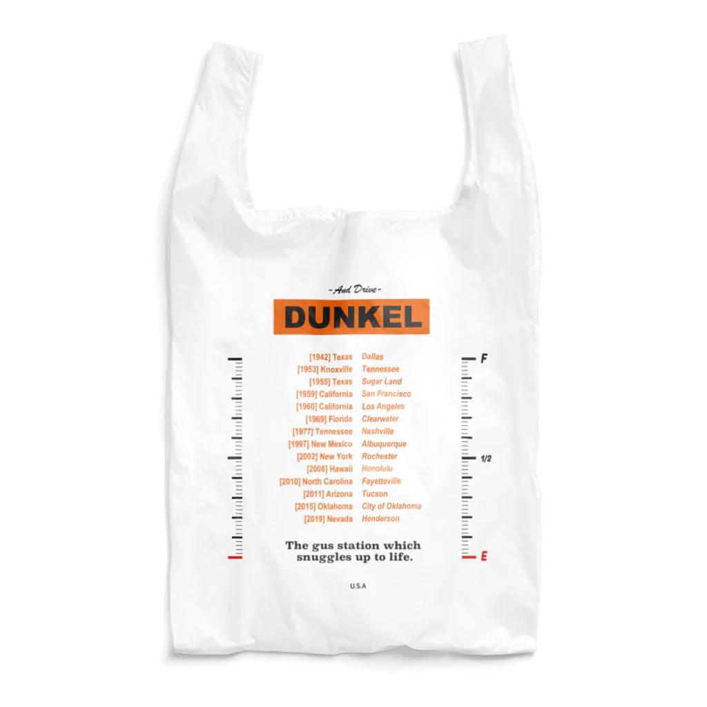 わわわ！デリバリーのDUNKEL エコバッグ Reusable Bag