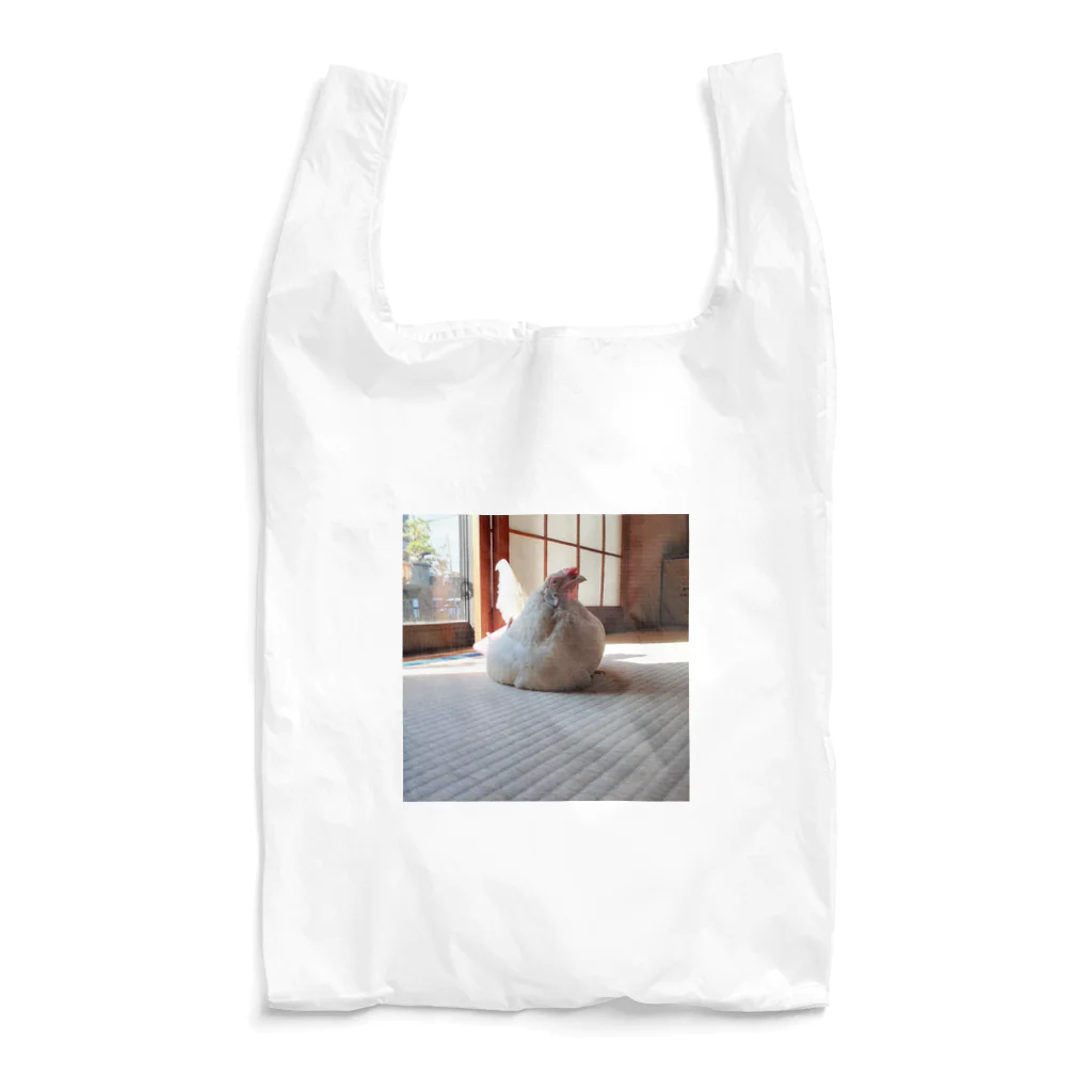 へやにわとりのkana’s tail（カナズテール）の畳にニワトリがいます。 Reusable Bag