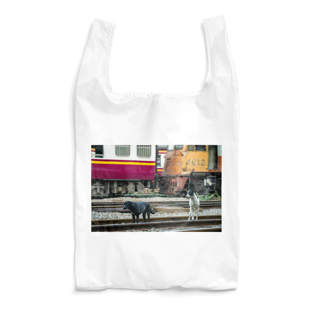 Second_Life_of_Railwaysのタイ国鉄フアランポーン駅に住む野良犬 Reusable Bag