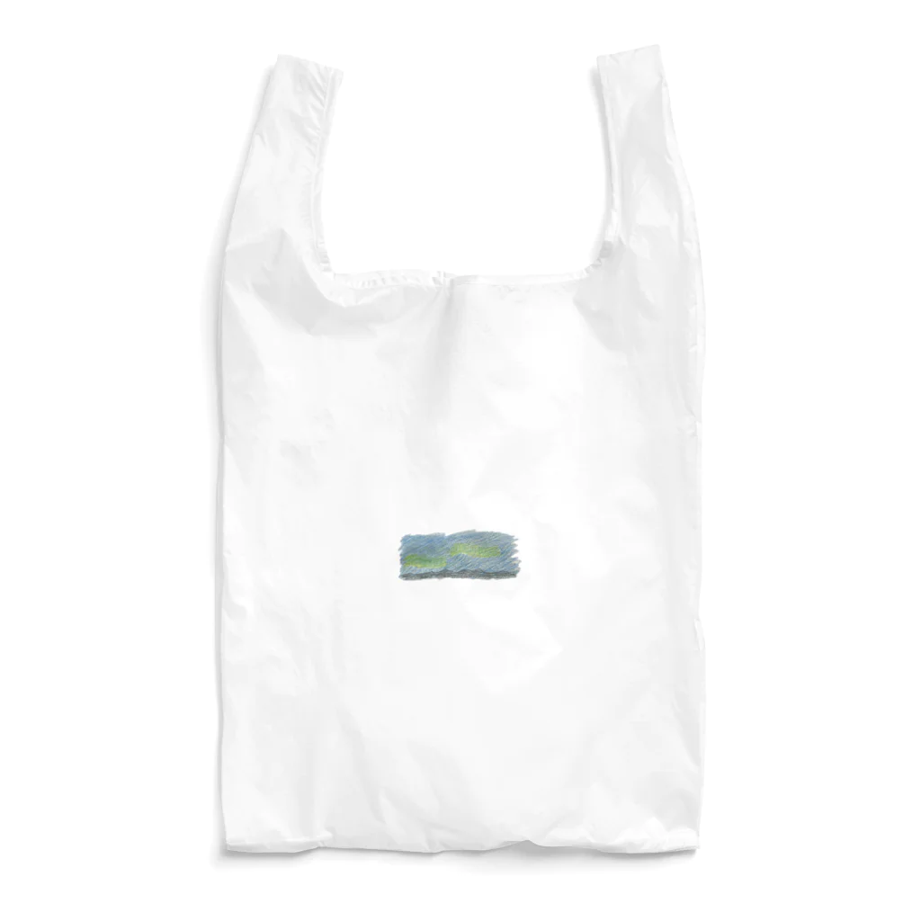 eveningcalmのクレヨンオーロラ Reusable Bag