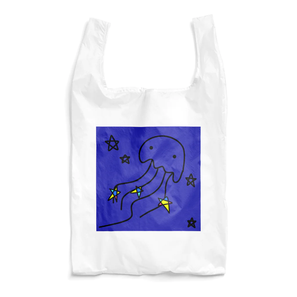 handmade asyouareの天の川クラゲ Reusable Bag