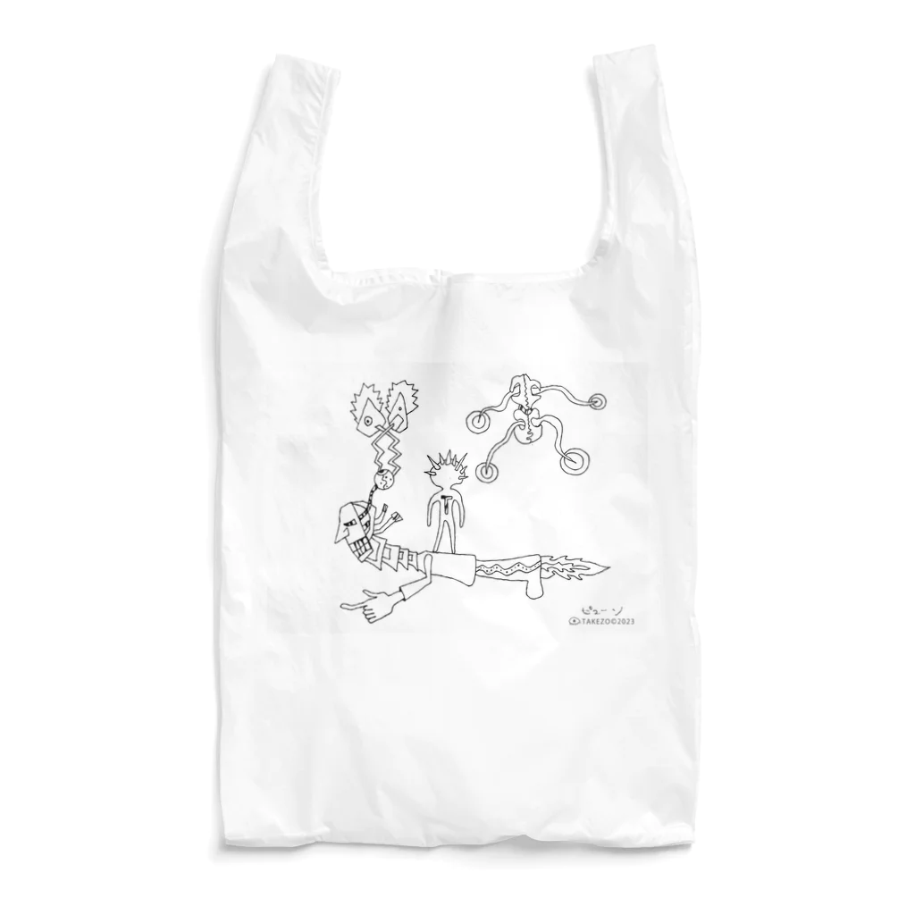 TAKEZO SHOPのぴゅーん Reusable Bag