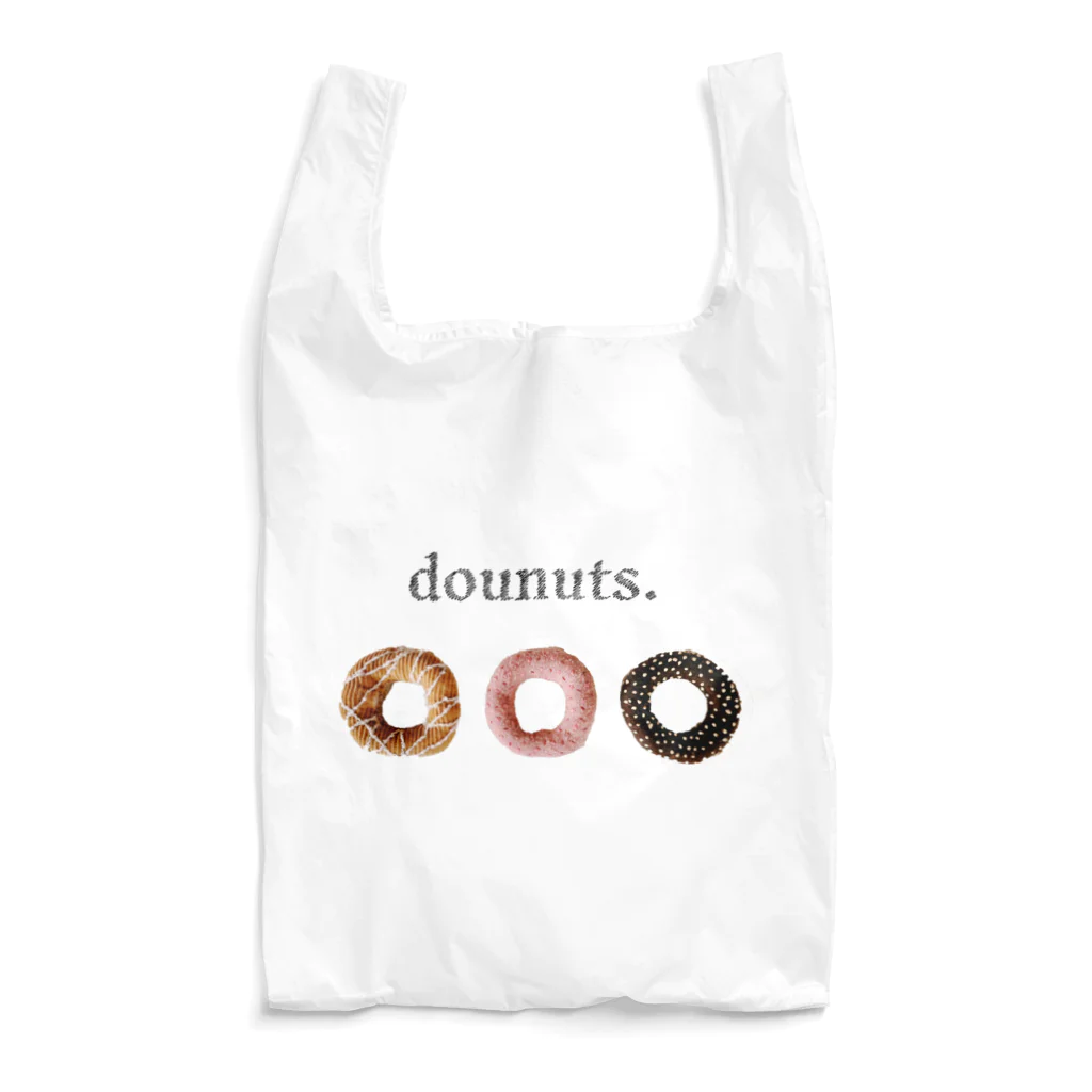 codomo no comonoのフェルトで作ったドーナツのアイテムたち Reusable Bag