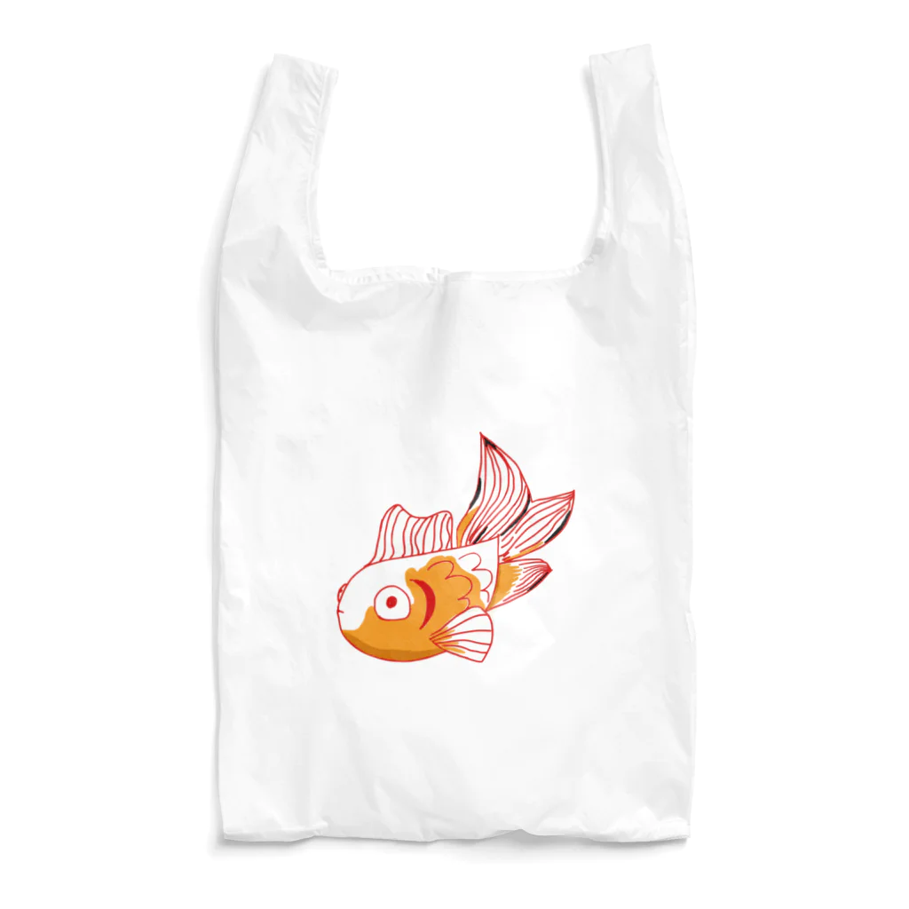 しぜんのグッズの出目金くん Reusable Bag