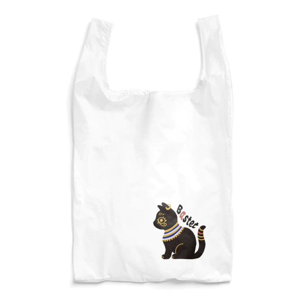 LAP CATs ＊hizaneko＊のバステト神（ベビちゃん仕様）文字凹バージョン Reusable Bag