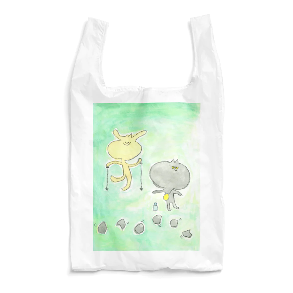 tonarichanのいぬくんとねこくん Reusable Bag