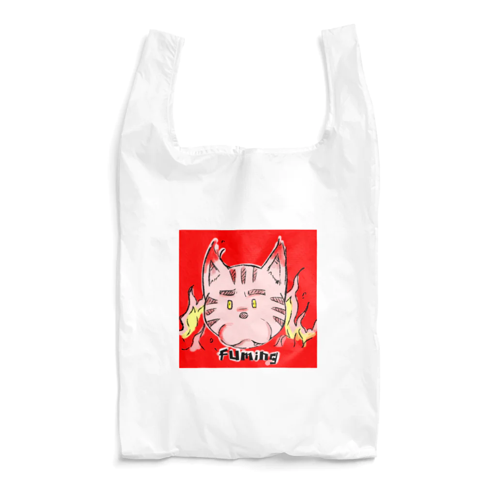 TOMMY★☆ZAWA　ILLUSTRATIONのTORA おこ。 Reusable Bag