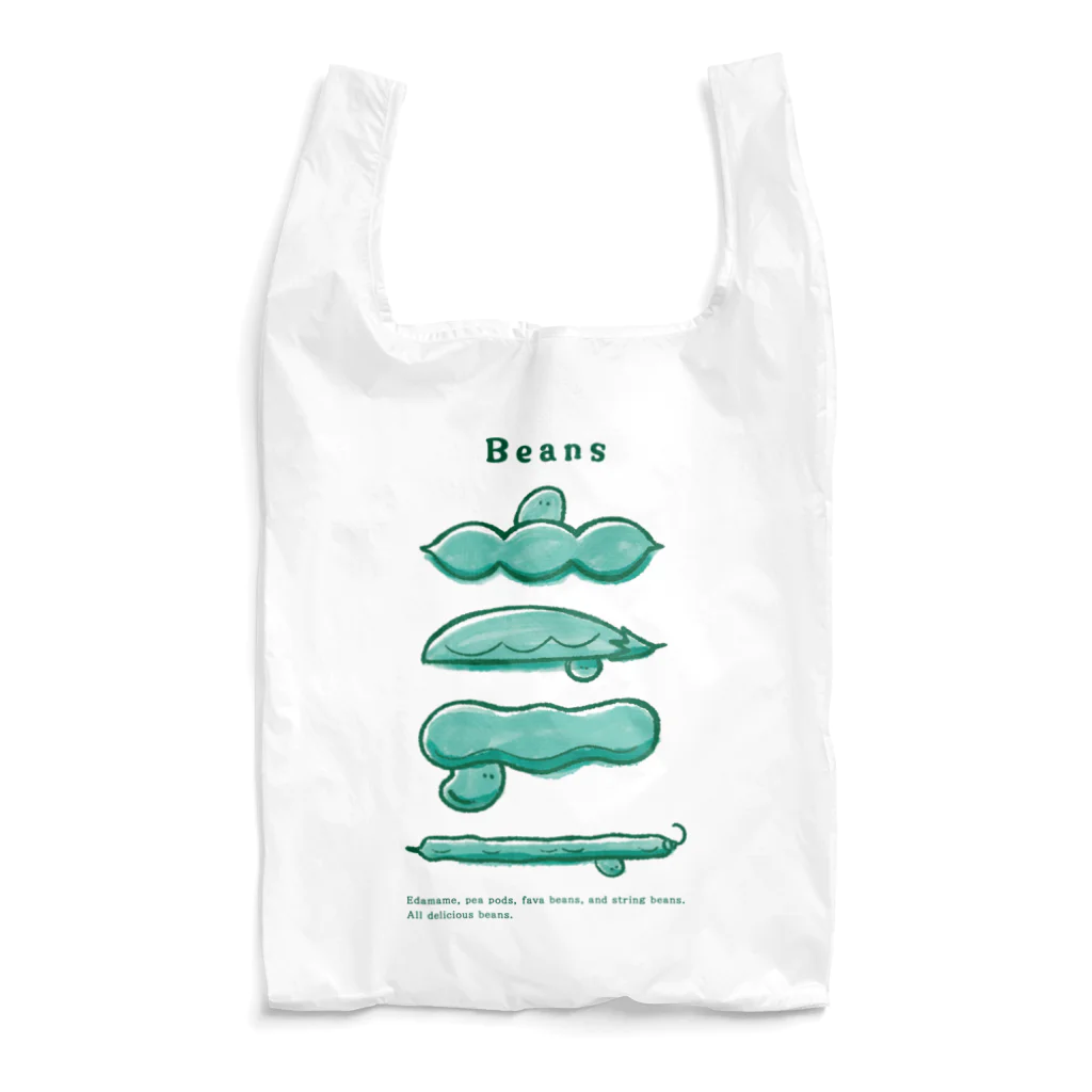 Aランチサラダ付SHOPの夏のbeansさん2 Reusable Bag