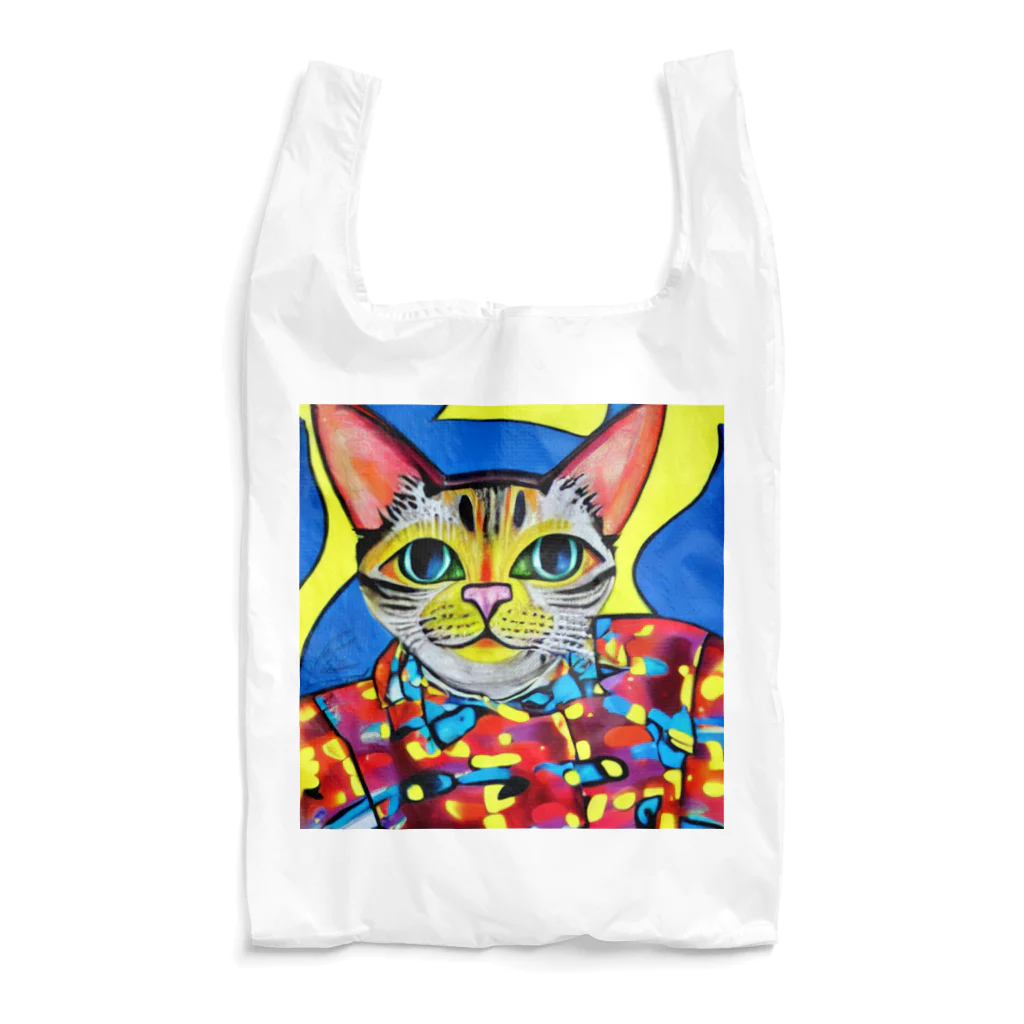 miehayashi1984のファンキーcat Reusable Bag