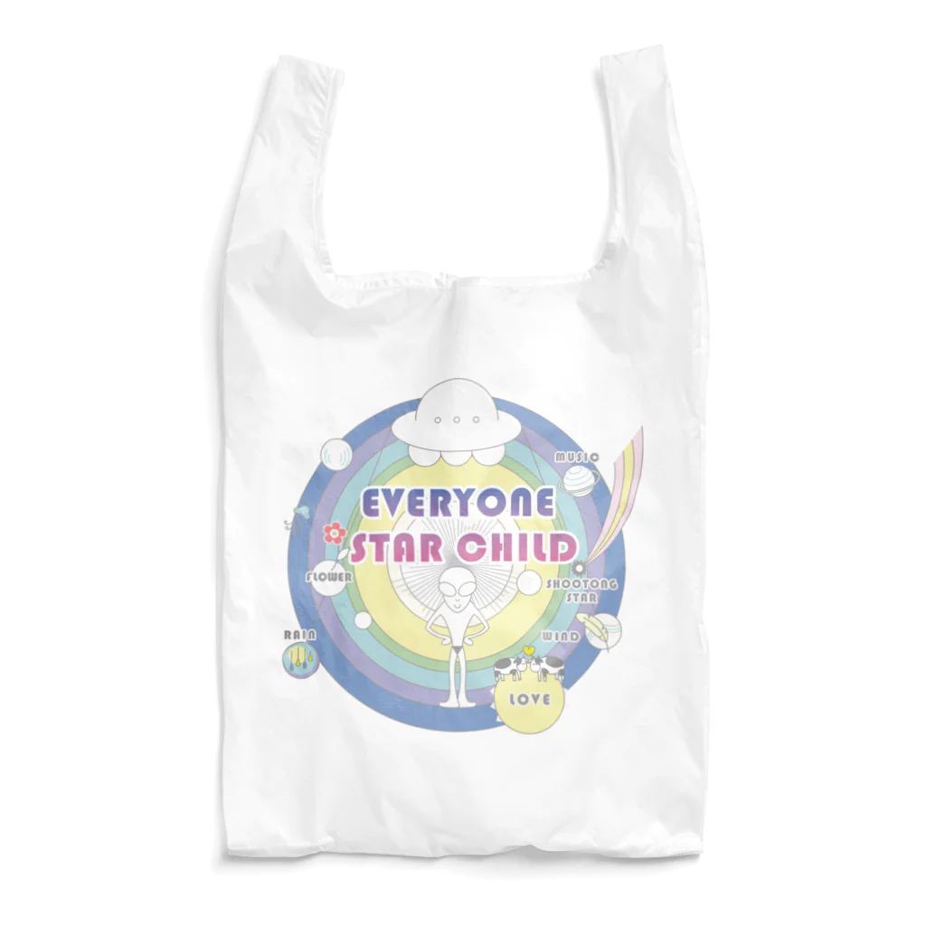 Design_Project_bALLOONのEVERYONE STAR CHILD Reusable Bag