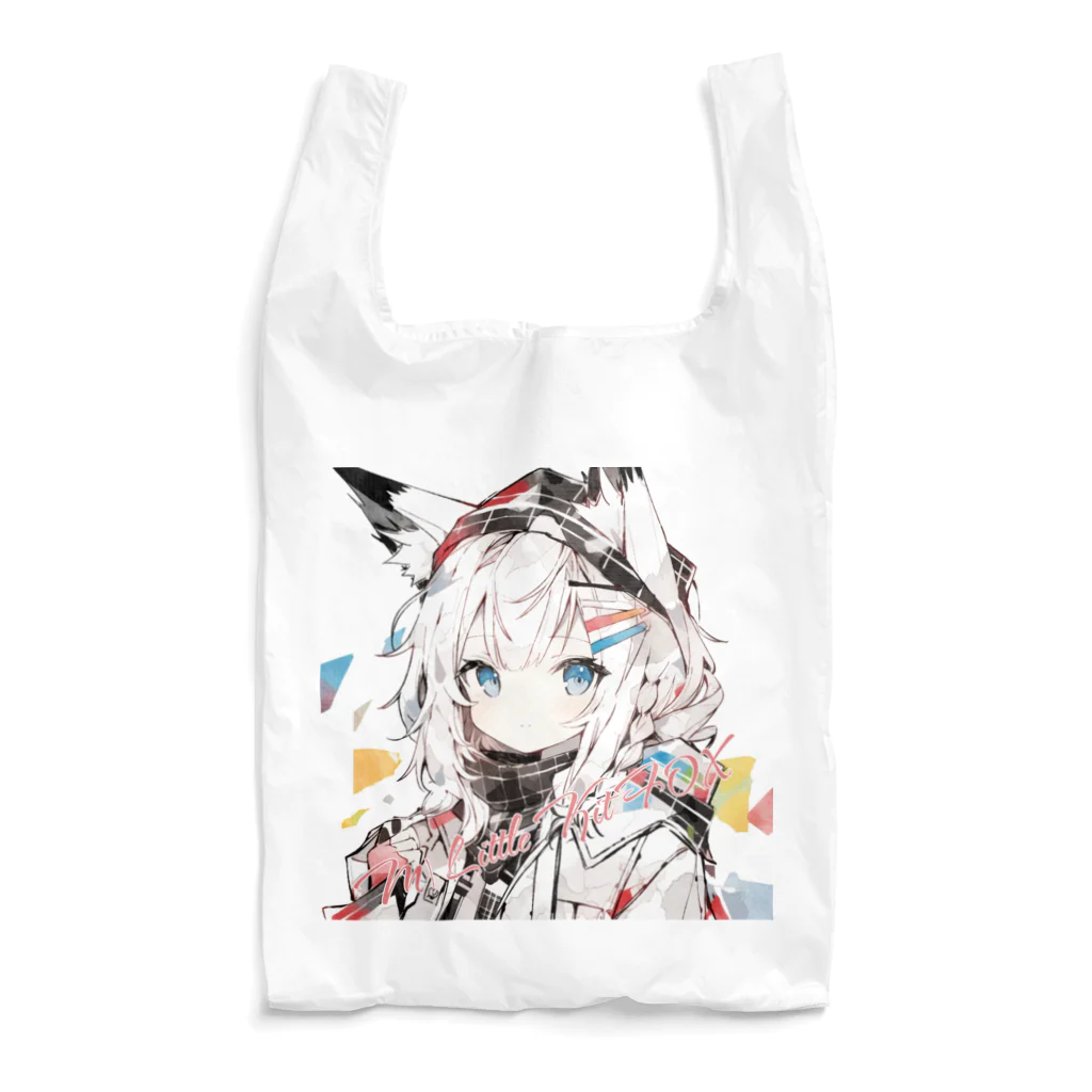 みゆみん@YouTuber ／M|Little Kit Foxの狐娘っ!! エコバッグ Reusable Bag