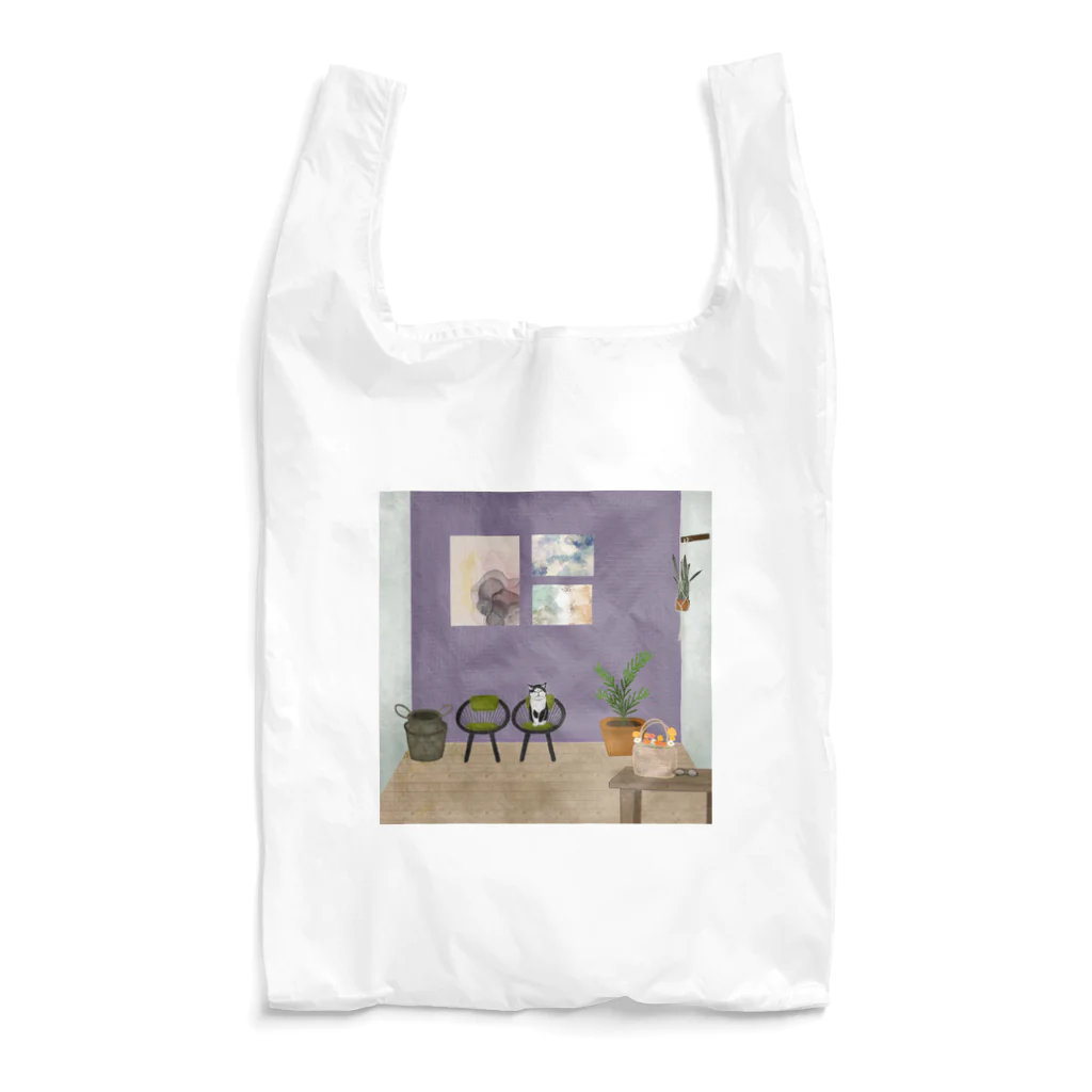 kanakoのホームデコイラスト Reusable Bag