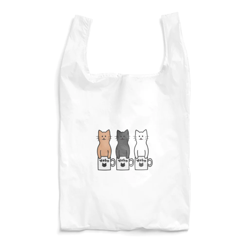 TGTの【猫コップ】 Reusable Bag
