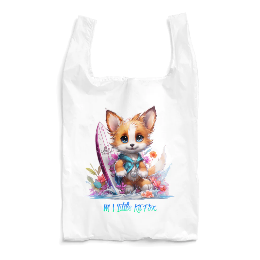 みゆみん@YouTuber ／M|Little Kit Foxのサーフィン 兄妹(兄) エコバッグ Reusable Bag