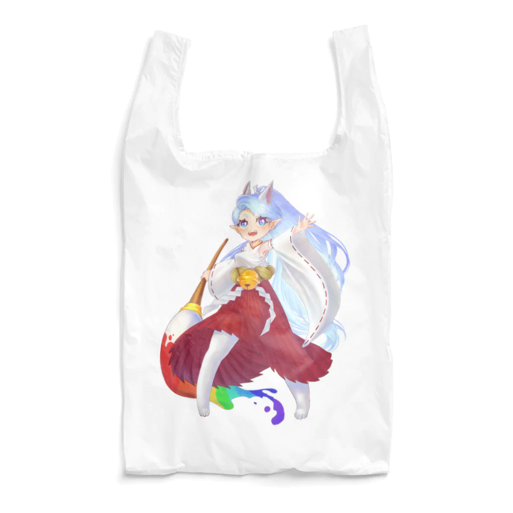 虹狐ちゃんのお店のにじげん尼崎公式キャラクター　天音虹狐　立ち絵Ver Reusable Bag