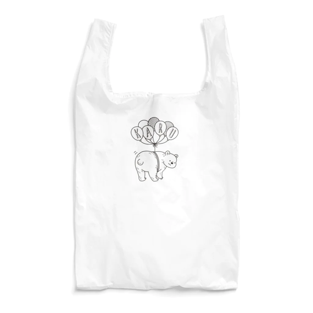 Karu karu foot&Karu nail salon（カルカルフット＆カルネイルサロン）のカルカルベアーエコバッグ Reusable Bag