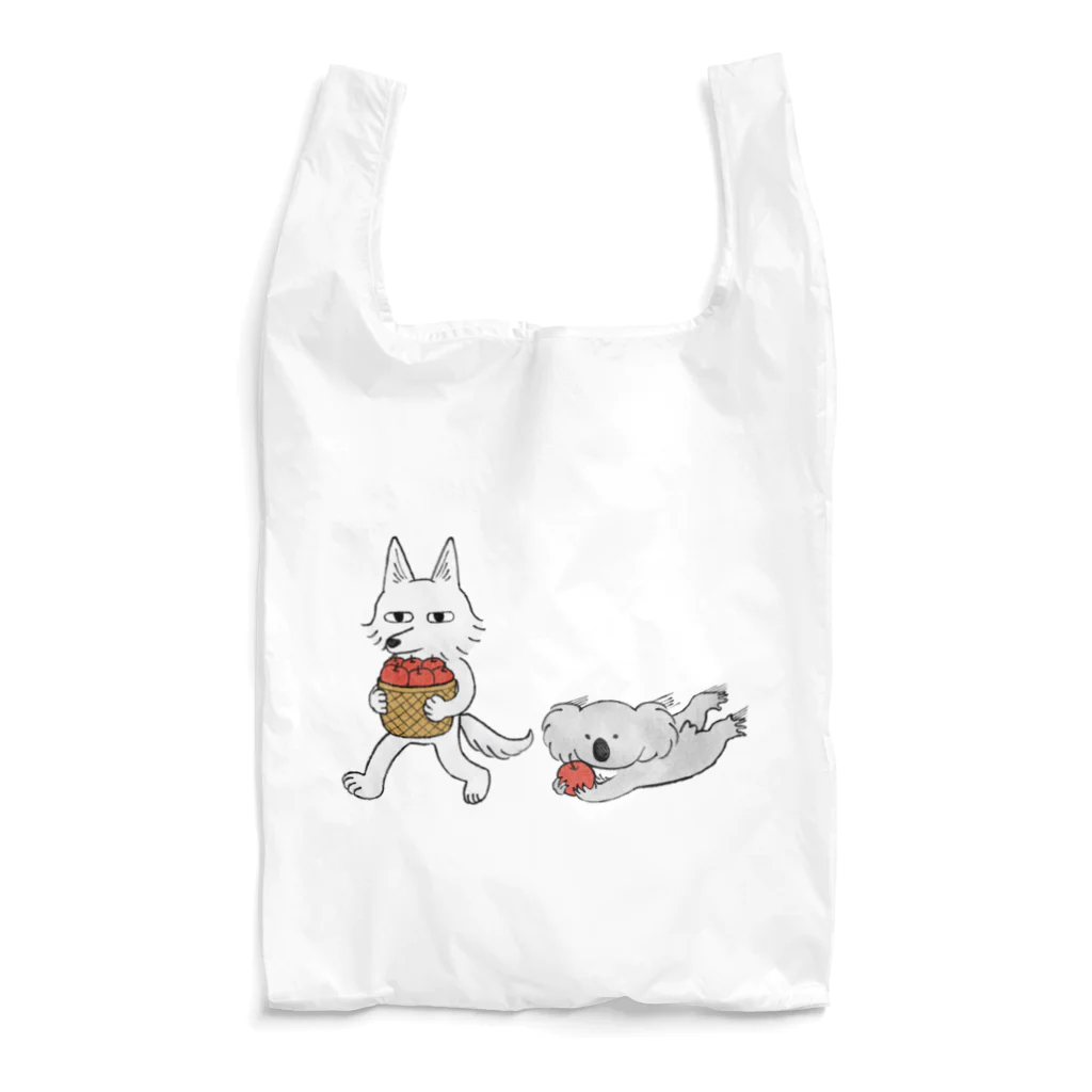 ザウルスショップのちべこあら　りんご Reusable Bag