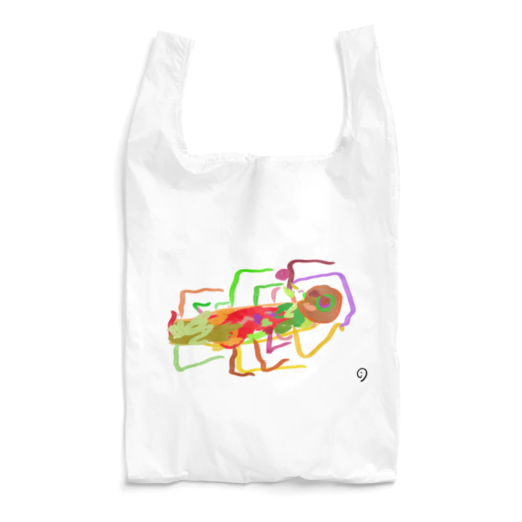 io shopのトリックアート Reusable Bag