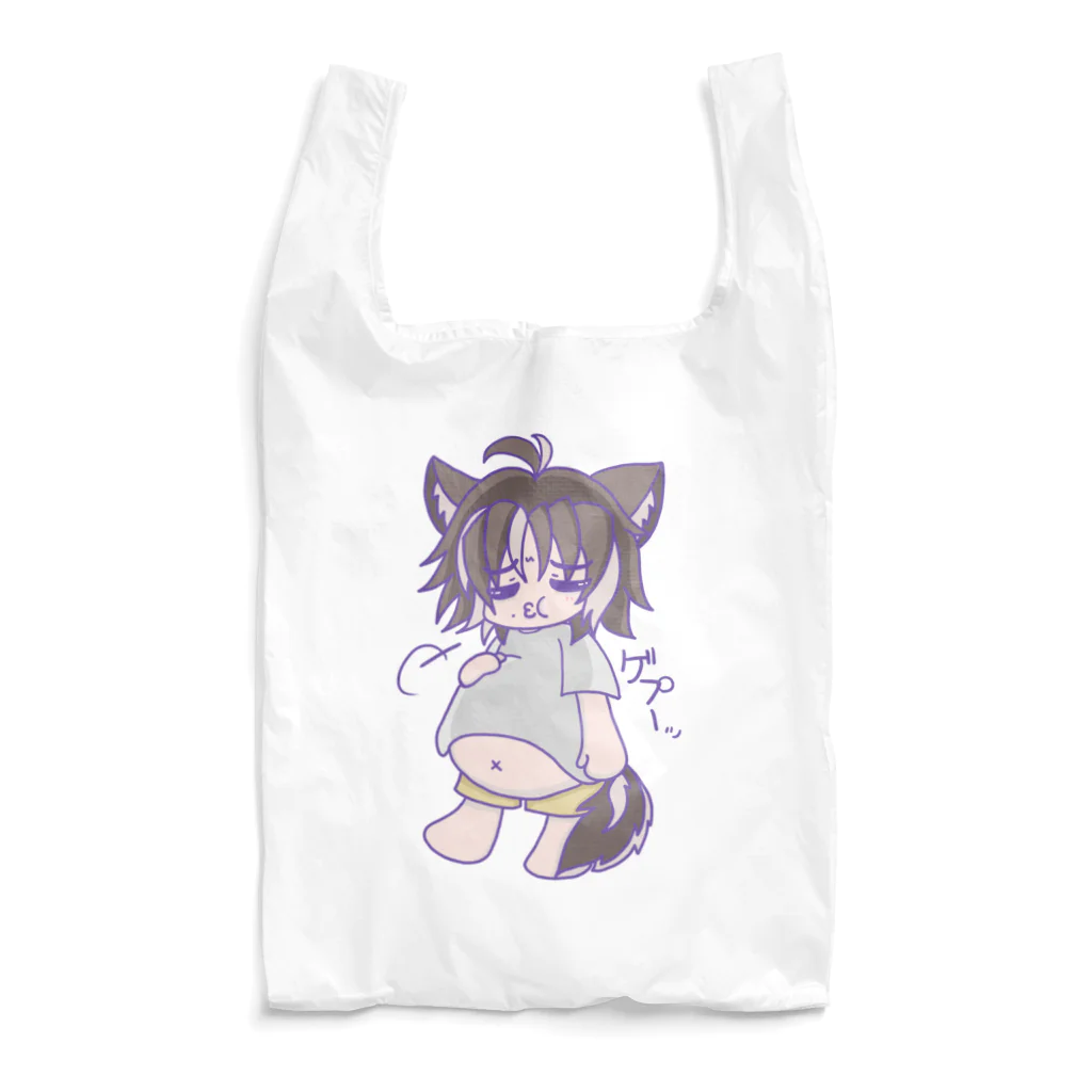 狗牙 啼🦴🐾🦴のたべすぎなっさんSD Reusable Bag