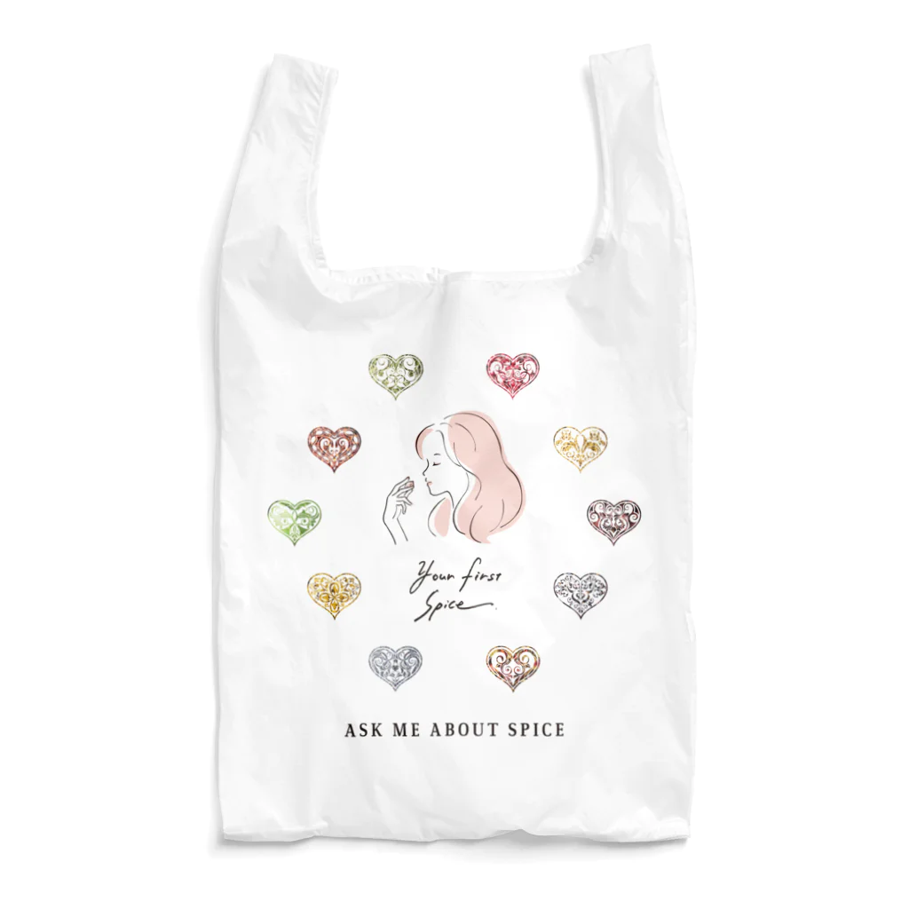 your-first-spiceのスパイス姫ニッキーのエコバッグ Reusable Bag