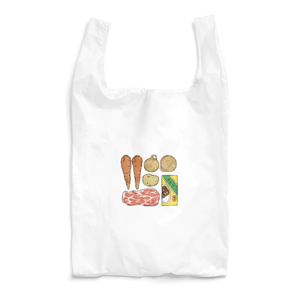 なみわさのアトリエのカレーの材料を覚えておくため Reusable Bag