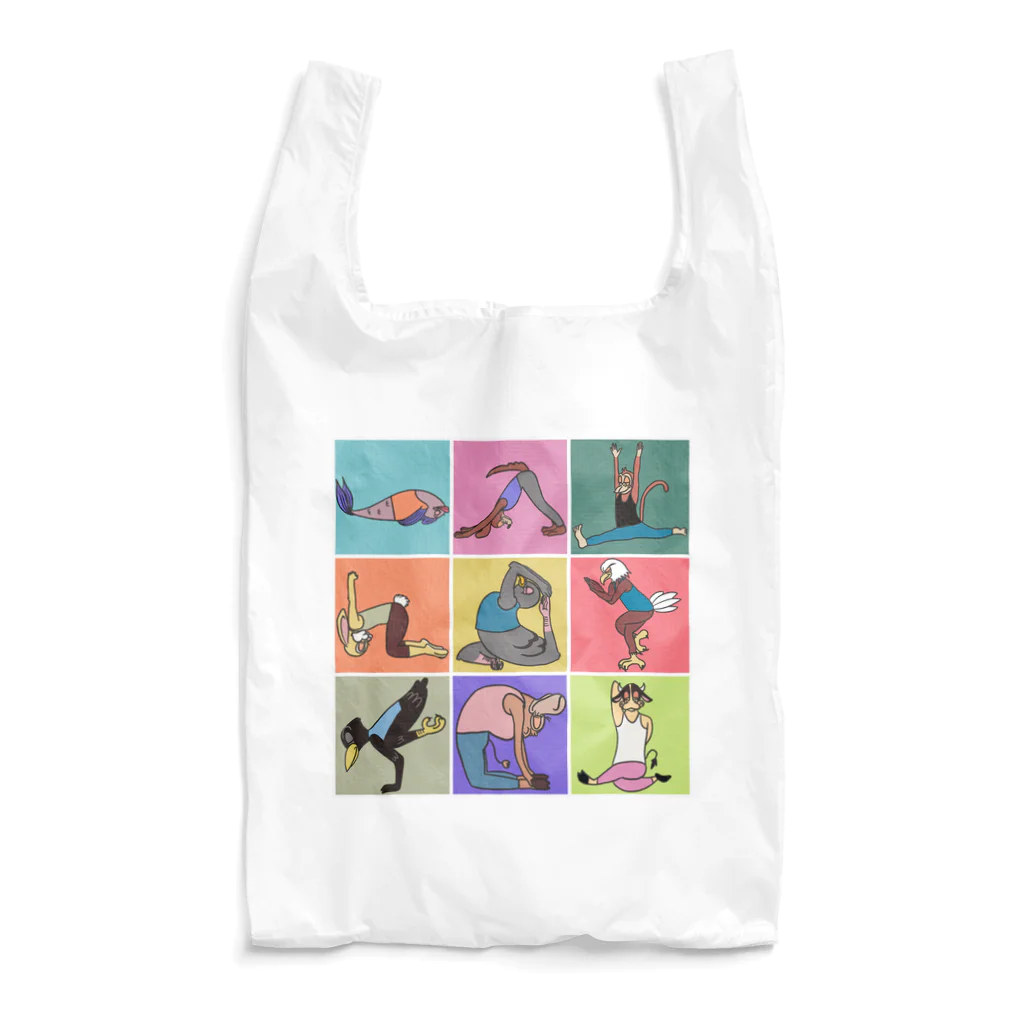 kuuleiのYOGA × Animals Reusable Bag