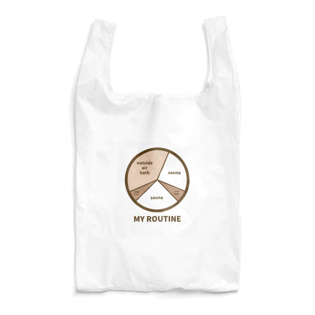 湯殿 -YUDEN-のサウナルーティン(聖地タイプ) Reusable Bag