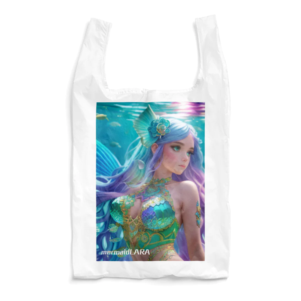 💖宇宙整体♪🌈♪こころからだチャンネル♪💖の mermaid  LARA エコバッグ