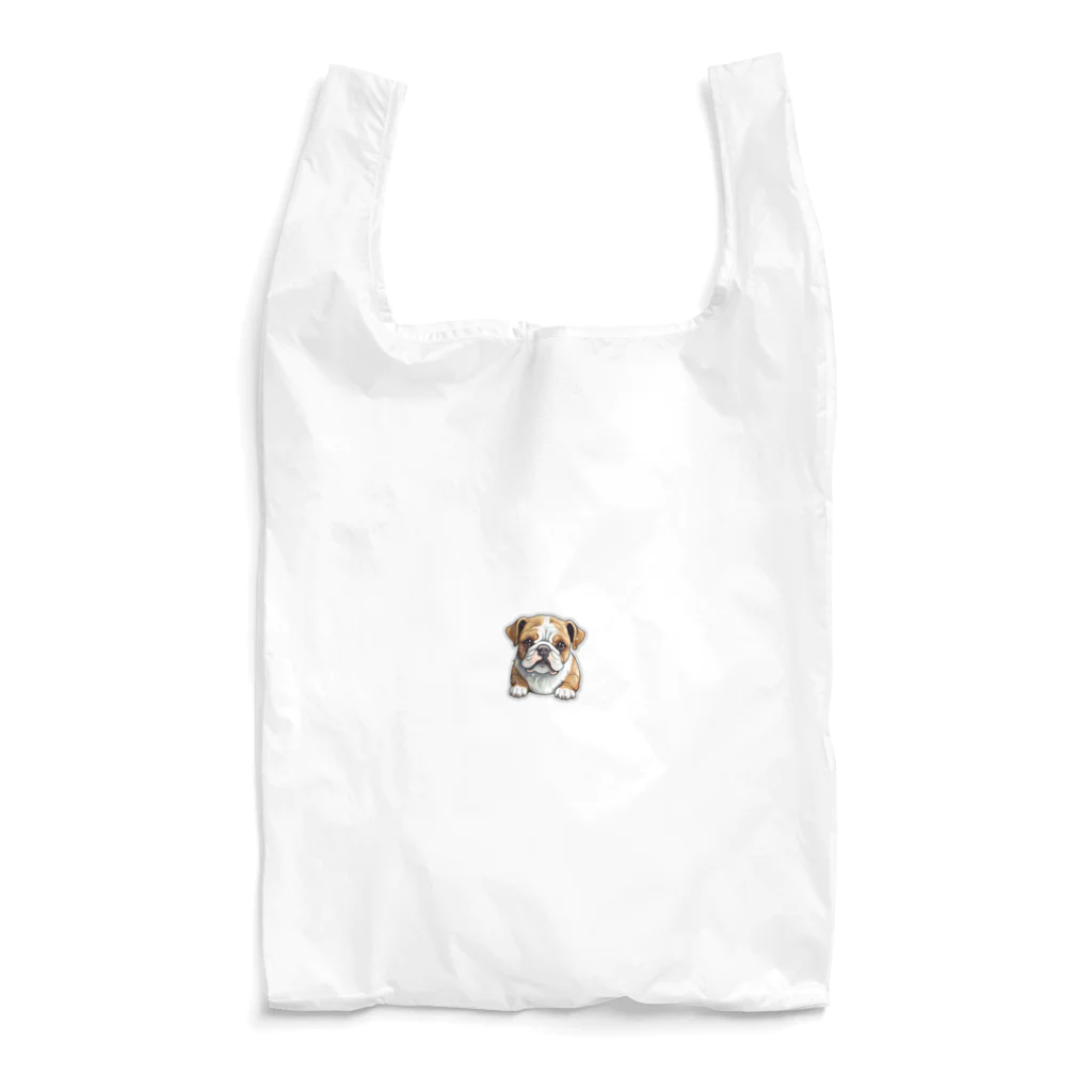 はむはむぴょんのブルドッグ Reusable Bag