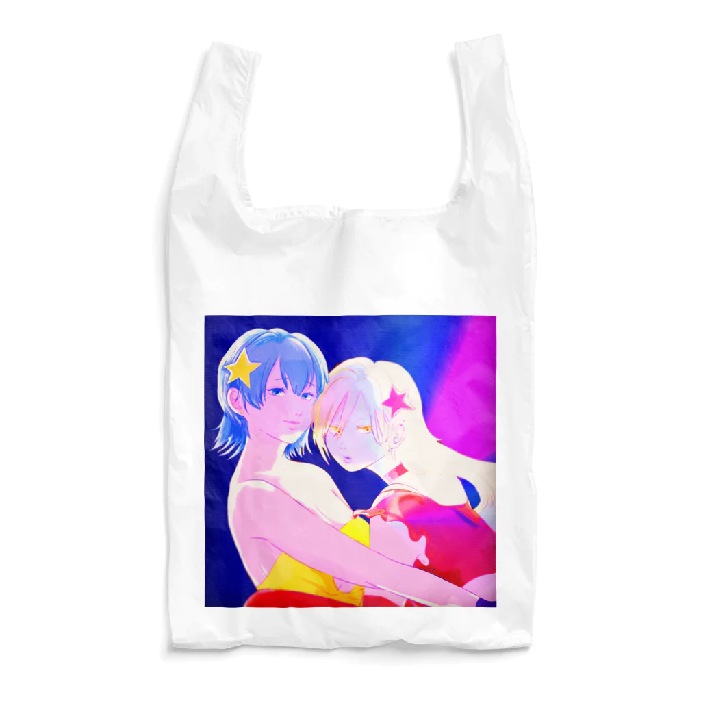 neon テトラマン🪸のアイドルちゃんズ Reusable Bag