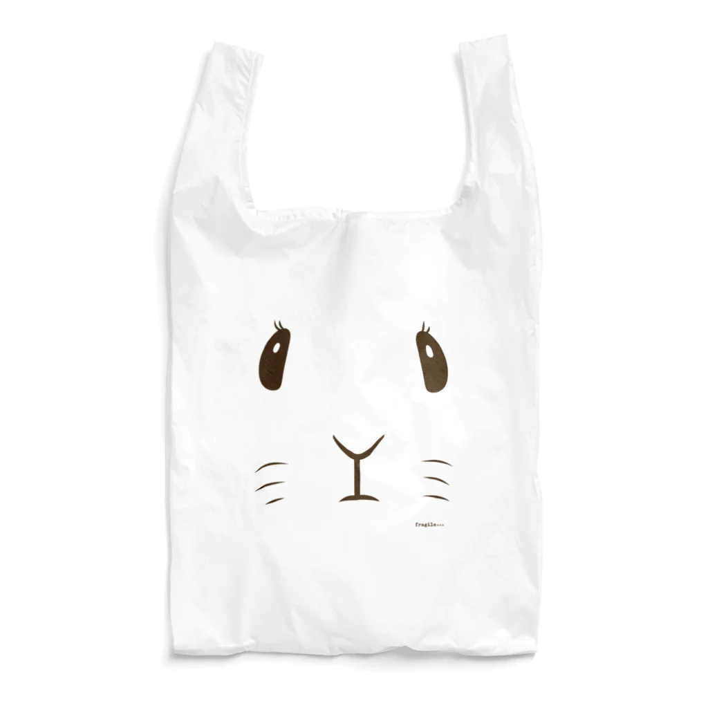 fragile×××のUSAGI FACE Reusable Bag