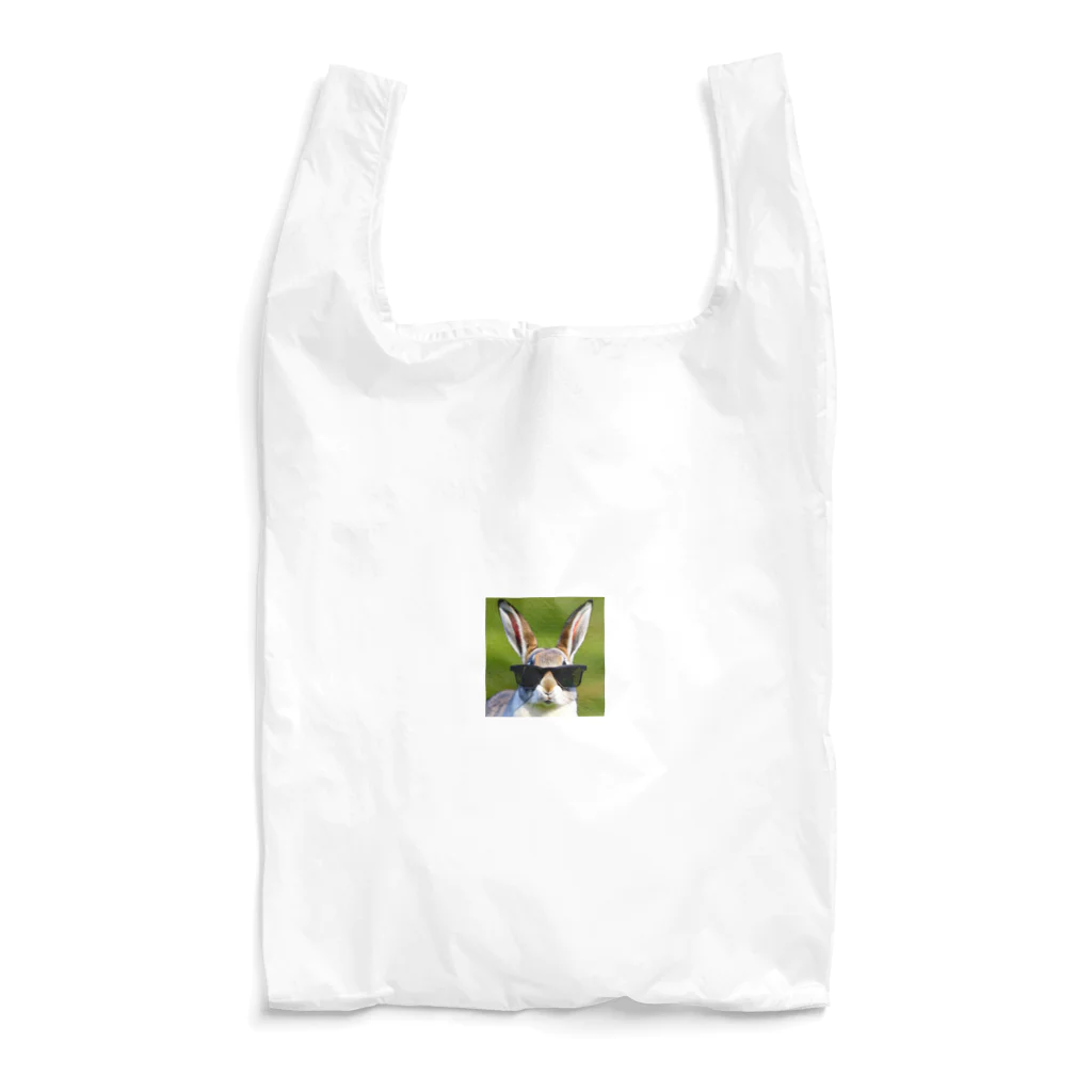 chi___cのカワカッコいい　うさぎ Reusable Bag